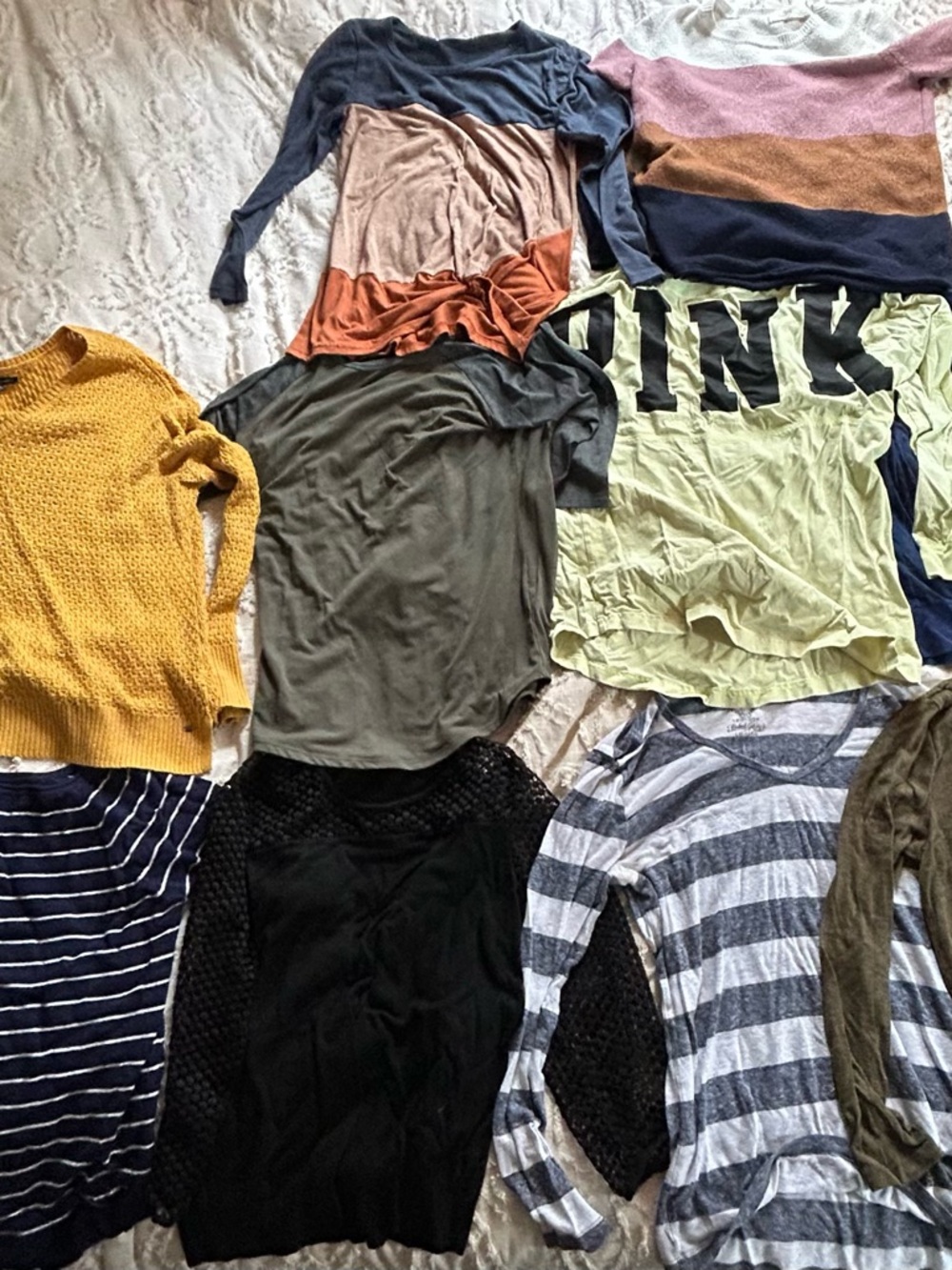 Mixed Women's Tops Bundle - Multi Color Casual Styles